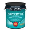 Polycrylic Minwax  Semi-Gloss Crystal Clear Water-Based Polyurethane 1 gal 14444000